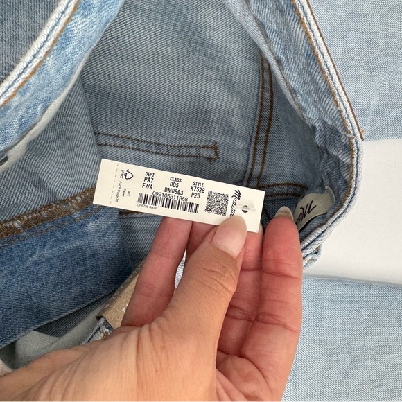 NWT Madewell The Petite Curvy Perfect Vintage Jean in Fitzgerald Wash - Picture 8 of 13